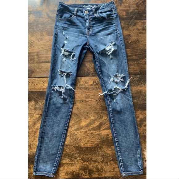 American Eagle high rise jeggings - Picture 1 of 5